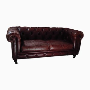 Chester Sofa in Brown Leather