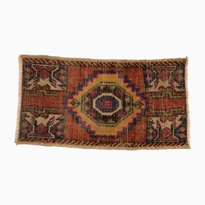 Handgefertigter kleiner türkischer Teppich, 1960er