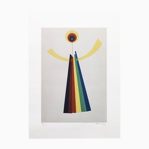 Man Ray, Composizione, anni '70, Litografia