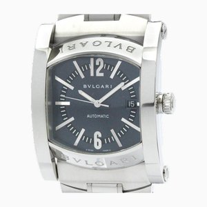 Polished Assioma Stainless Steel Automatic Men's Watch from Bulgari