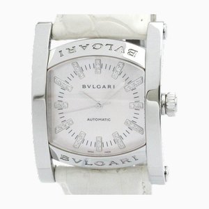 Assioma Diamond Pink Mop Steel Automatic Watch from Bvlgari