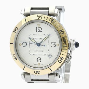 18k Gold Steel Automatic Mens Watch from Cartier