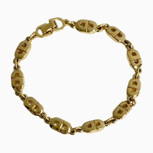 CD Motif Chain Bracelet Bangle from Christian Dior