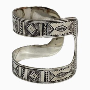 Touareg Silver 925 Bangle Bracelet from Hermes