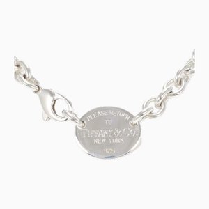 Return to Oval Silver Necklace from Tiffany & Co.