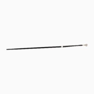 Antique French Silver Walking Cane Stick