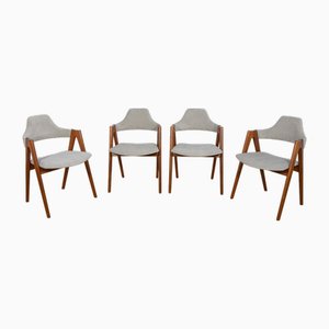 Compass Dining Chairs from Sva Møbler, 1960s, Denmark, Set of 4