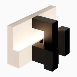 Takli Wall Lamp in Black and Beige by Marnois