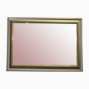 Silver & Gold Bevelled Mirror