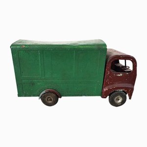 Coche de juguete Tri-Ang vintage de hojalata, años 50