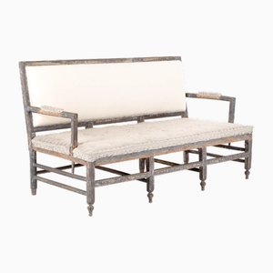 Bemaltes italienisches Sofa, 19. Jh.
