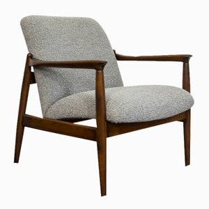 Mid-Century Grey Armchair by Edmund Homa, 1960s