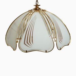 Italian Art Deco Chandelier Lamp