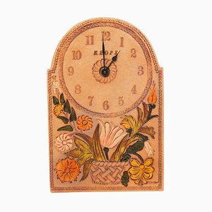 Wall Mounted Ceramic Clock by Roger Capron, 1960
