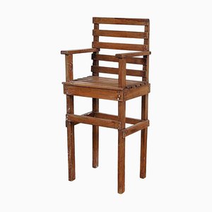 Modernist Dutch Children Chair in the style of Gerrit Rietveld, 1950s