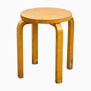Mid-Century Modern Holzhocker von Alvar Aalto, 1960er