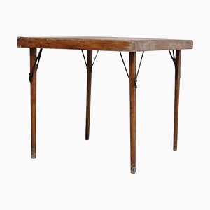 T211 Wooden Folding Table, 1930s