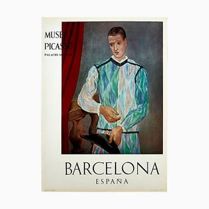 Poster originale Arlequin vintage, 1966
