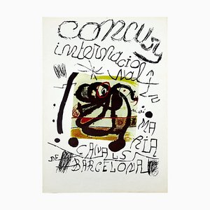 Joan Miró, Affiche du Concours International Maria Canals, 1979, Impression