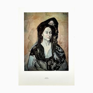 Pablo Picasso Print of Madame Canals, 1966