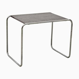 Tavolo in legno e acciaio di Marcel Breuer per Gavina, 1960