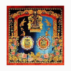 Tapis Vintage en Soie de Atelier Versace, 1980