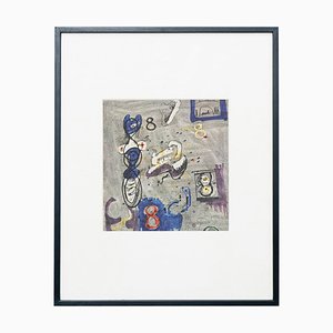 Henry Moore, Composición, Fotolitografía, 1971