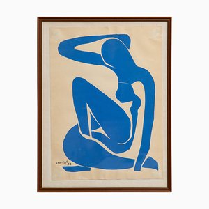 Después de Henri Matisse, Nu Bleu, Litografía, 1970