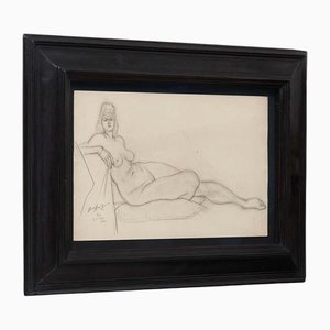 Brassaï, Nude, Pencil Drawing, 1944