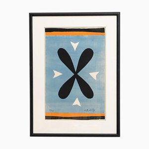 Henri Matisse, Fleur À Quatre Petales, Lithographie, 1970