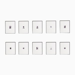Museum, Black and White Photographs, 2015, Encadré, Set de 10