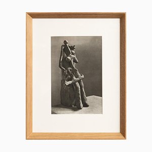 Brassaï, Escultura de Picasso, 1948, Huecograbado