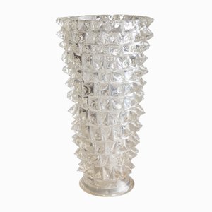 Glass Rostri Series Vase by Ercole Barovier, 1940s