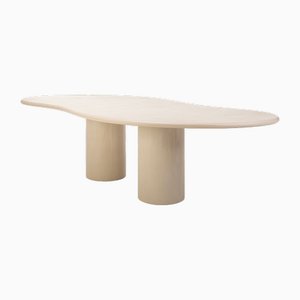 Organic Shaped Natural Plaster Dining Table by Isabelle Beaumont