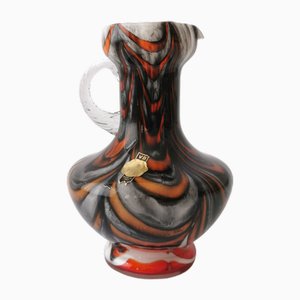 Vintage Vase aus Opalglas von Carlo Moretti für Vb / Vetreria Borgonovo, Italien, 1960er