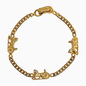 Horse Carriage Chain Bracelet from Celine