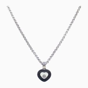 Happy Diamond Necklace in 18k White Gold from Chopard