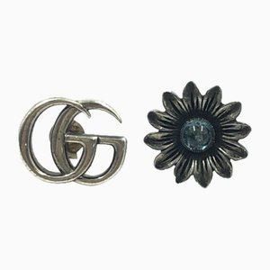 Double G Flower Earrings from Gucci, Set of 2
