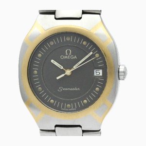 Reloj para hombre Seamaster Polaris de acero dorado de 18 k de Omega
