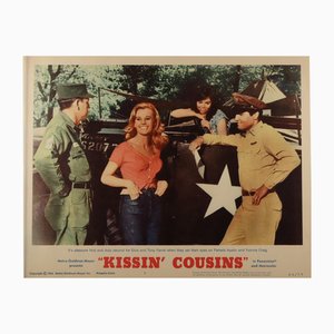 Tarjeta de vestíbulo Kissin 'Cousins, EE. UU., 1964