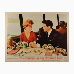 C'est arrivé à la World's Fair Lobby Card, États-Unis, 1964
