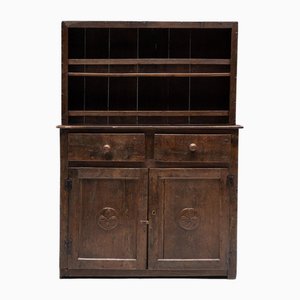 Early 19th Century Rustic Travail Populaire Cupboard, France