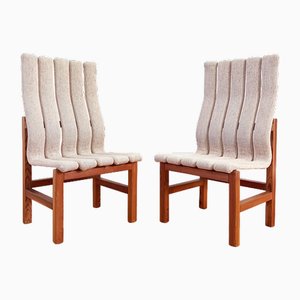 Vintage Scandinavian Lounge Chairs, 1970s, Set of 2