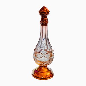 Vintage Small Silver Crystal Perfume Bottle