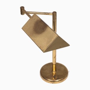 Brass Swing Arm Desk Lamp, Germany, 1970s