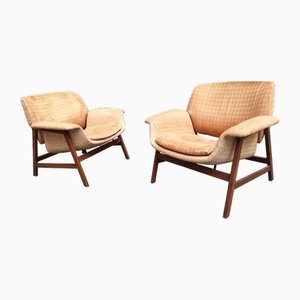 Vintage Stühle von Gianfranco Frattini für Cassina, 1960er, 2er Set