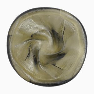 Pocket Vacío de cristal de Murano corroído, años 60