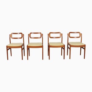 Dining Chairs by Johannes Andersen for Uldum Møbelfabrik, Denmark, 1970s, Set of 4