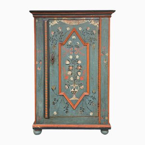 Blue Floral Painted Cabinet, 1801
