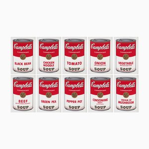 After Andy Warhol, Campbell's Soup Portfolio, Siebdrucke, 10 Set